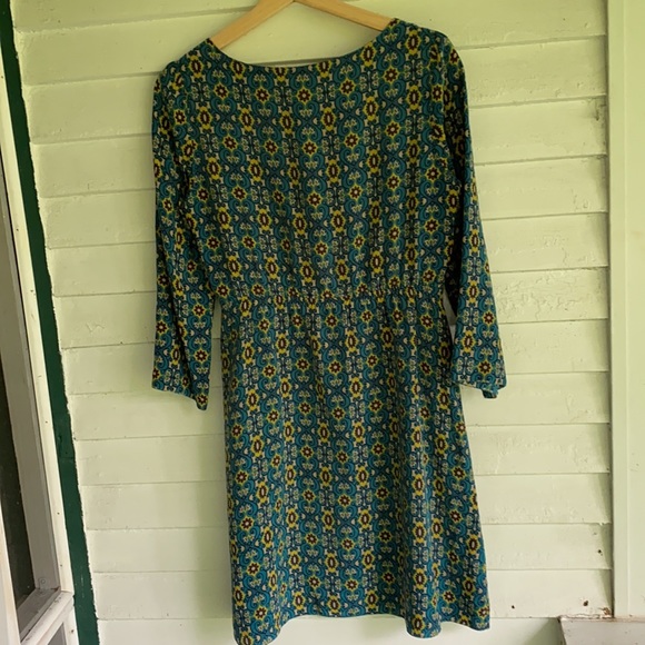 Retro style Silk Fossil dress - Picture 5 of 6